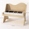 Load image into Gallery viewer, Wooden Children's Mini Piano Electronic Keyboard