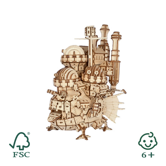 Howl’s Moving Castle / Das wandelnde Schloss 3D Puzzle Holzmodell