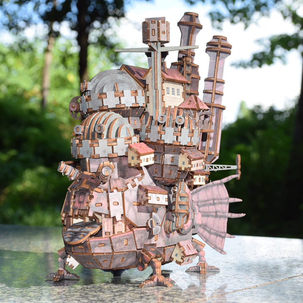 Howl’s Moving Castle / Das wandelnde Schloss 3D Puzzle Holzmodell