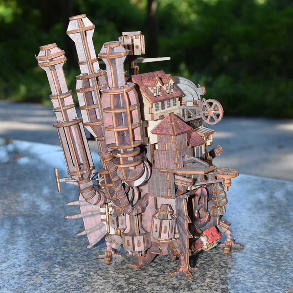 Howl’s Moving Castle / Das wandelnde Schloss 3D Puzzle Holzmodell