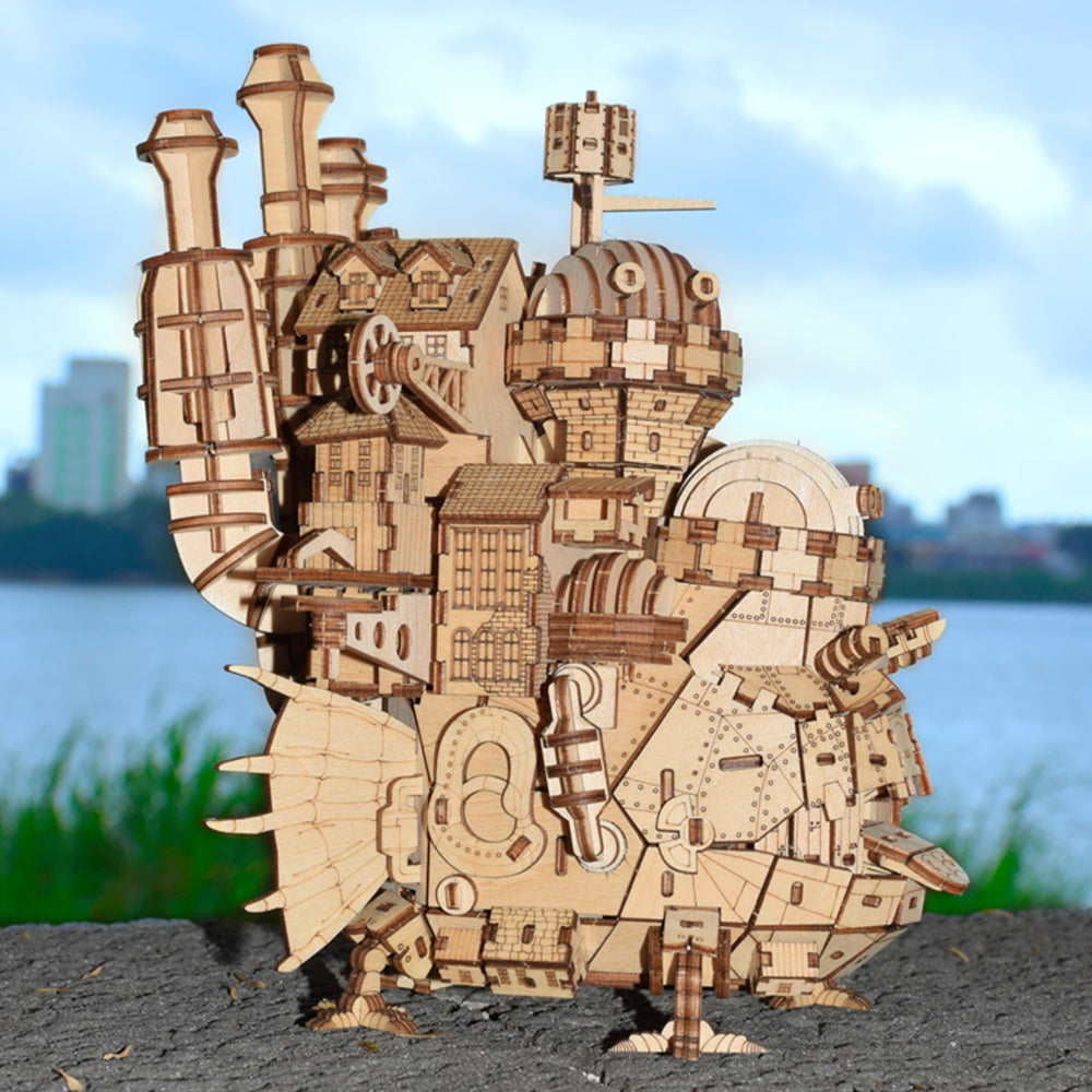 Howl’s Moving Castle / Das wandelnde Schloss 3D Puzzle Holzmodell