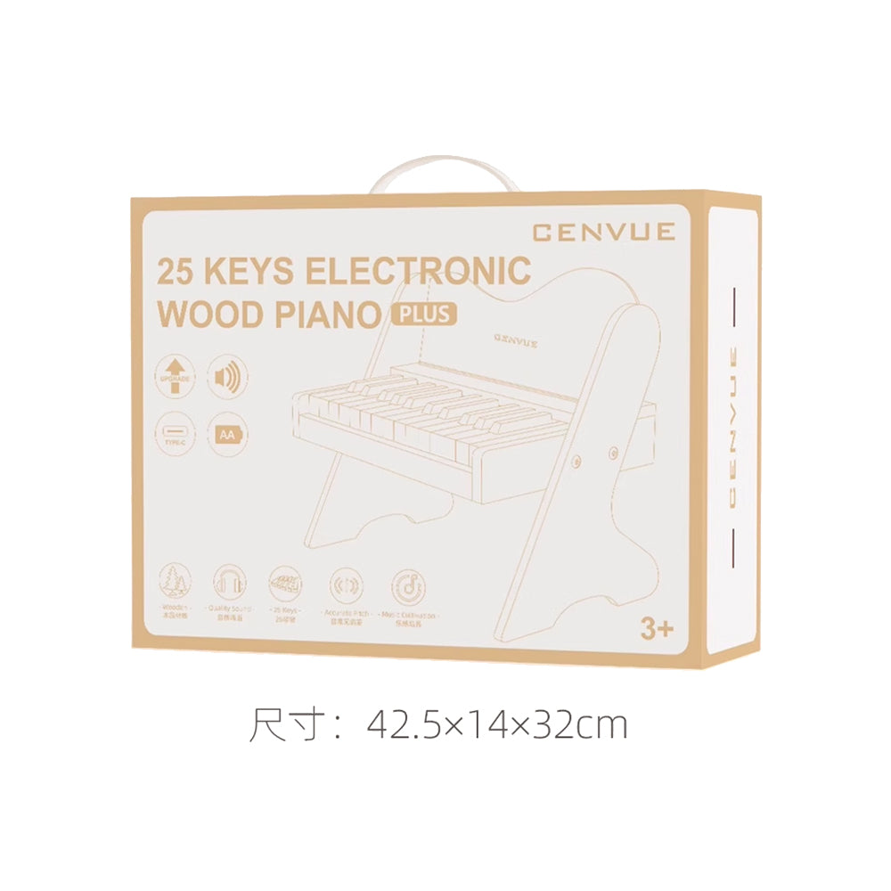 Kinder Holz-Mini-Klavier / Elektronisches Keyboard