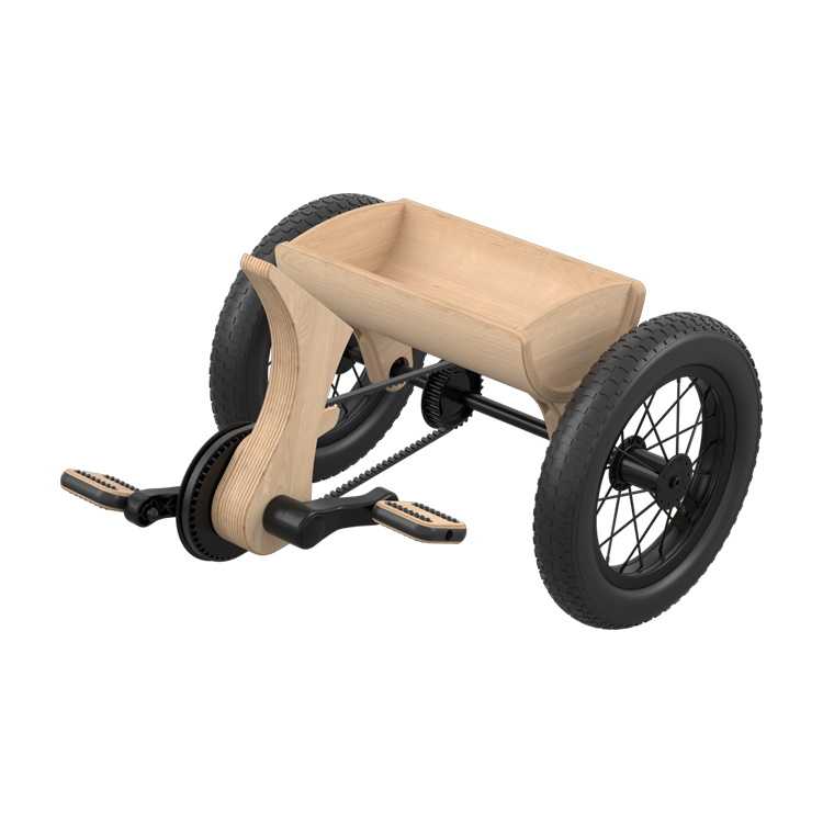 leg&go Dreirad-Umbausatz für Laufrad 3-in-1 – Produktansicht