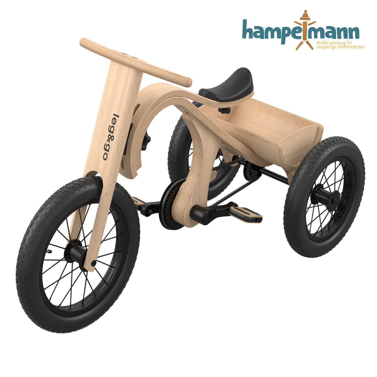 Leg&Go Multi-Stage Laufrad Balance Bike 3in1
